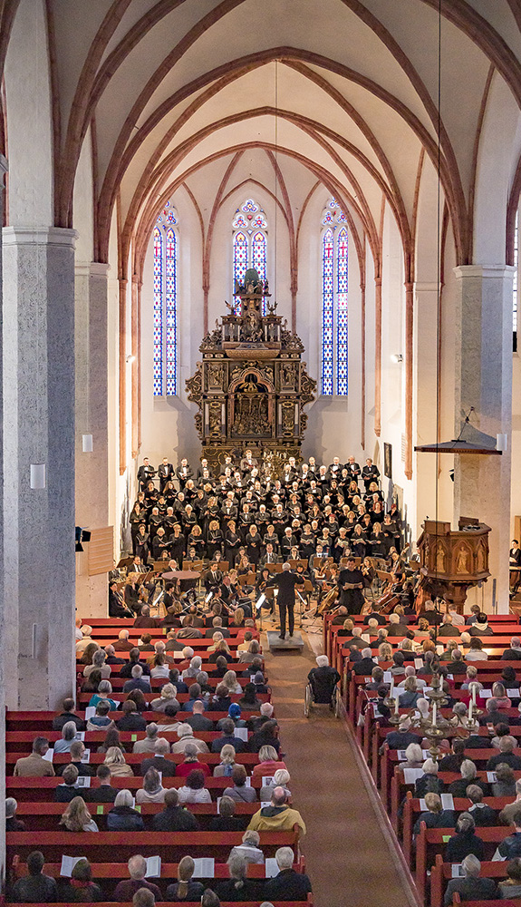 Karfreitagskonzert am 19.04.2019 in der Prenzlauer Nikolaikirche; Foto: Franz Roge